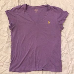 Polo v-neck